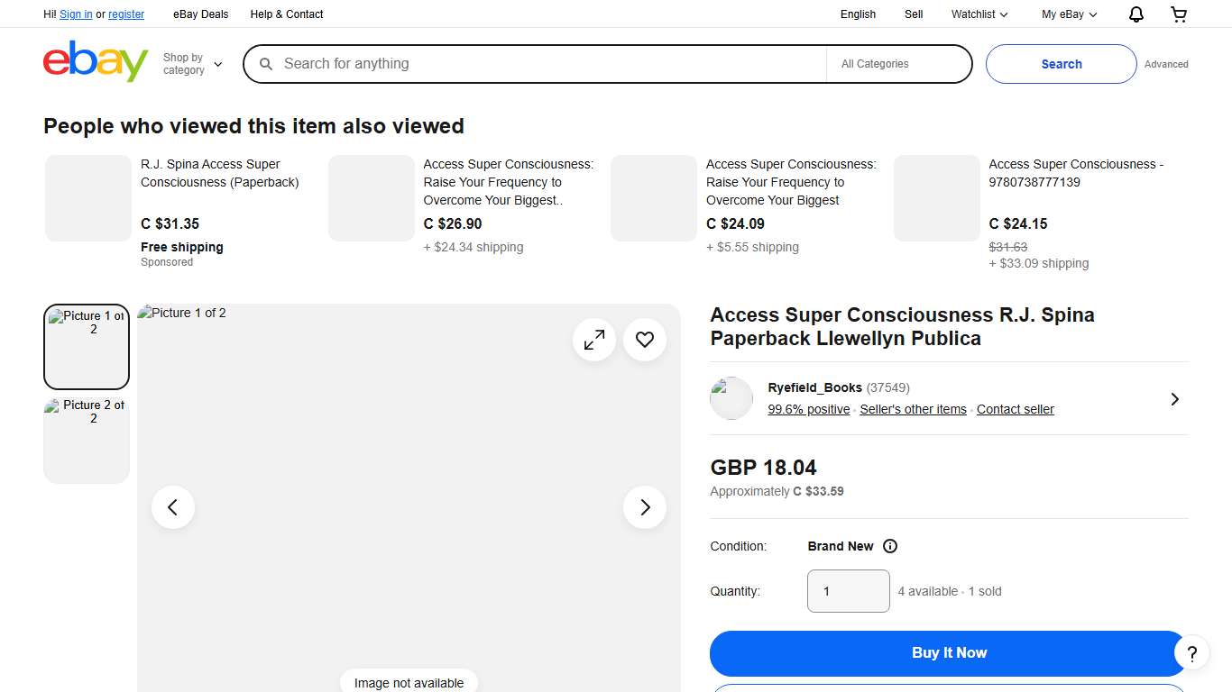 Access Super Consciousness R.J. Spina Paperback Llewellyn Publica | eBay